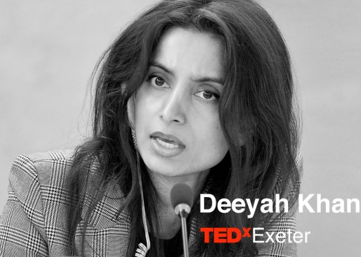 <b>Deeyah Khan</b> TedxExeter - Deeyah-Khan-TedxExeter-524x373