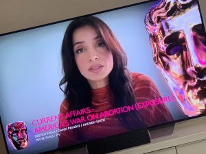 Deeyah Khan wins BAFTA for Fuuse Film America's War on Abortion
